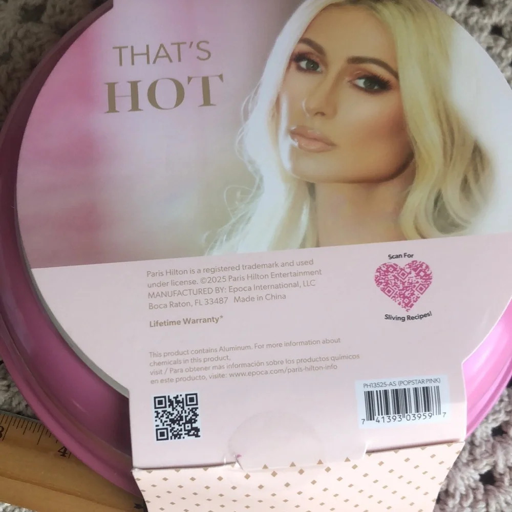 Paris Hilton Pink 8” Fry Pan Ceramic Nonstick